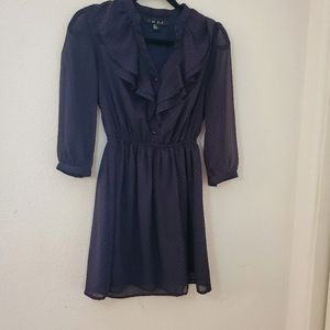 Vintage Ruffled 3/4 dress